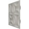 Ekena Millwork 19 5/8in. W x 19 5/8in. H York EnduraWall Decorative 3D Wall Panel Covers 2.67 Sq. Ft. WP20X20YOCCH - alternate 4